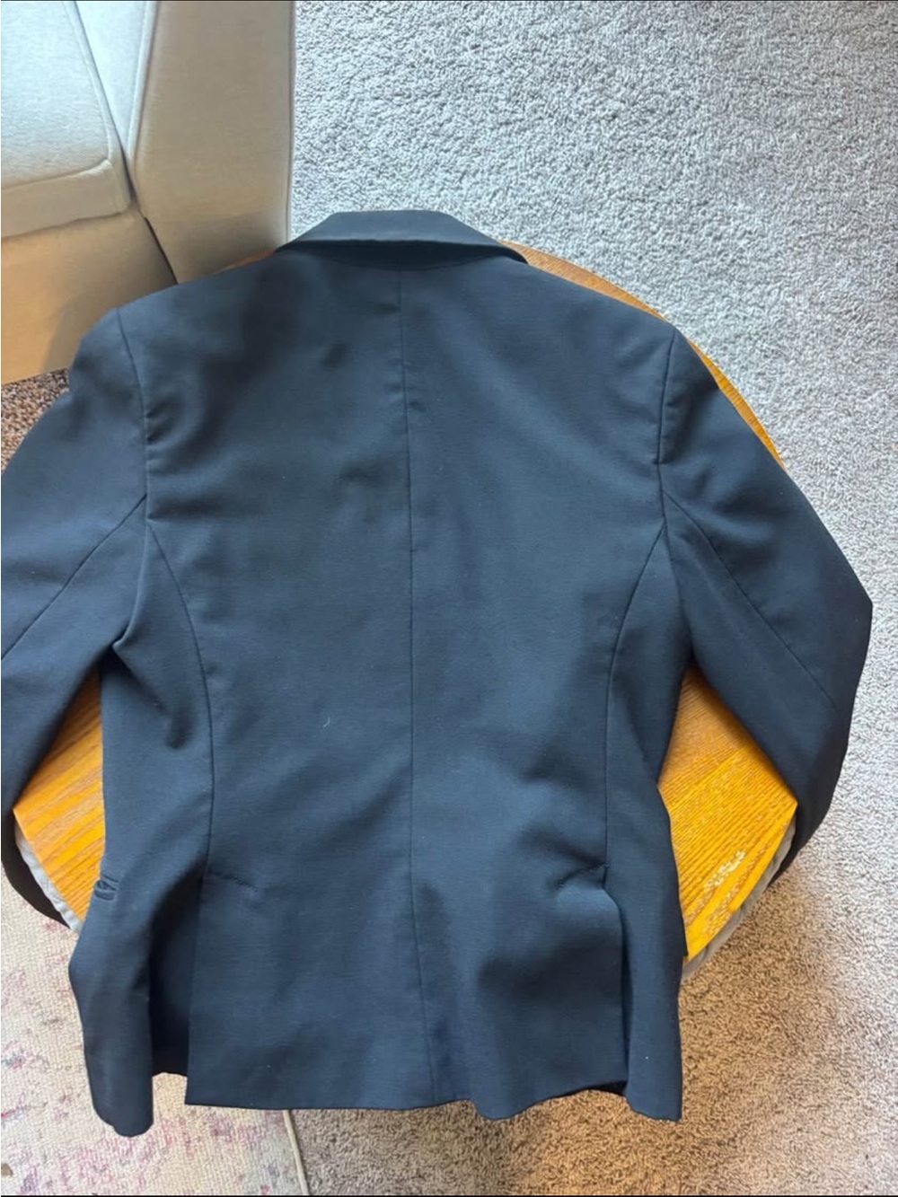 Express Jacket Womens Size 0 Design Studio Black Polyester Button-Up Formal Coat - Picture 3 of 5